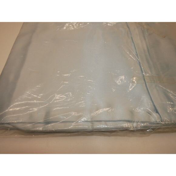 VTG Protect A Set Acetate Satin Pillow Case Baby Blue - Picture 5 of 6